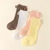 2026 Nuevo Modelo Calcetines de Malla Ultra Delgada con Encaje para Bebés y Niños Pequeños Niñas, Calcetines a Juego para Vestido de Princesa de Primavera y Verano