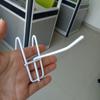 Fábrica Atacado Supermercado Roupa Interior Meias Prateleira Aço Inoxidável Jóias Ganchos Malha Preto Branco Malha Ganchos