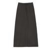 Falda Tejida Casual de Cintura Alta para Mujer 2024 Otoño e Invierno Nueva Color Sólido Cubre Caderas Versátil Cadera Falda Midi Moderna