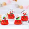 Calcetín de Navidad de producto nuevo transfronterizo, mini bola de agua, adorno de bola de cristal brillante para regalo de Navidad