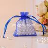 Bolsa de Malla para Regalo con Cordón de Embalaje Bolsa para Dulces de Boda Bolsa de Organza Logo Impreso Bolsa a Prueba de Insectos para Fruta