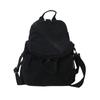 Mochila de lona lavada de grande capacidade de Ruiying bolsa de mensageiro de ombro estilo japonês estilo preguiçoso mochila pequena de cor sólida