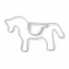 Clips para papel creativos con forma de caballo, clips para papel metálicos de animales coloridos, papelería de oficina, disponibles para venta al por mayor desde una fábrica de confianza