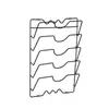 Estante de Pared para Guardar Tapas de Ollas, Portatapas de Ollas de Múltiples Niveles con Drenaje, Estante para Guardar Tablas de Cortar, Soporte para Ollas, No Requiere Taladrar