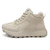 Botas de Neve de Cano Alto Yb2F60 Veludo para Mulheres 2025 Inverno Novo Estudante Ins Estilo K Quente Casual Sapatos de Algodão
