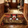 Sanrio Hello Kitty Stitch Alfombrilla de Piso de Barro Diatomeas Baño Alfombrilla Absorbente para Pies Entrada Felpudo