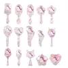 Peine Transparente de Dibujos Animados Lindo Unicornio Peine para el Cabello de Niños Peine Anti-Nudos Peine Masajeador con Cojín de Aire
