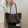 Bolso de Cubo Retro de Moda para Mujer 2026 Otoño Nuevo Versátil Gran Capacidad para Viajar en Tren/Oficina Bolso Pequeño de Hombro Cruzado