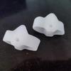 Separador de Dedos Sobrepostos de Silicone Separador de Dedos Anel Duplo Separador de Dedos Sebs Protetor de Pé