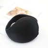Orejeras de Color Sólido para Hombre de Tela Felpa en la Parte Trasera de la Cabeza Orejeras Cálidas para Hombre Estilo Coreano Orejeras para Hombre Cubiertas para Orejas