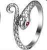 Anillo de Apertura Ajustable de Aleación Explosiones Transfronterizas Electrochapado Retro con Artefacto de Línea Anillo de Gato de Aleación de Zinc para Crochet