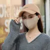 Mascarilla Pequeña Cálida Cortavientos Antibacteriana con Muestra Facial Estéreo 3D Mascarilla Cálida de Otoño e Invierno Lavable Amigable con la Piel Mascarilla a Prueba de Frío