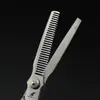 Tijeras de Peluquería Naipson de 6.0 pulgadas, Tijeras para Cortar el Cabello, Tijeras Planas, Tijeras para Flequillo, Dientes de Astas, Dientes de Espina de Pescado, Sin Marcas