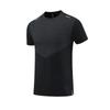 Camiseta deportiva de verano para hombre, ropa de secado rápido para senderismo, absorbente del sudor, cuello redondo, manga corta, para entrenamiento, fitness, con estampado digital