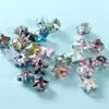 Broca de garra estrela de cinco pontas/Broca de vidro cristalino/Broca de garra costurada à mão/DIY/Vestido de noiva/Grampo de cabelo/Acessórios
