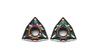 Hoja de Templado CNC WNMG080408 Súper Dura Forma de Durazno Herramienta de Torneado Redonda Externa Acero de Rodamiento de Grano TNMG Cabezal Triangular para Herramienta de Torneado