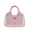 Bolso Cubo Estilo Coreano para Mujer de Gama Alta Versátil de Mano Hombro Cruzado 2026 Nuevo Ligero Lujo Moda Bolso de Mano para Viajar