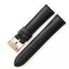 Correa de piel de vaca fósil para hombre negra FS4735 FS4812 ME3052 3054 22mm liberación rápida