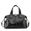 Bolsa Boston Almofada de Couro Bovino Tanning Vegetal Camada Superior 2026 Nova Mais Vendida Bolsa Feminina Versátil para o Dia a Dia Crossbody Bolsa de Mão