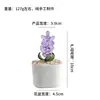 Adornos de Vidrio Zibo con Logo Personalizado, Plantas en Maceta, Artesanías de Vidrio Hechas a Mano, Flores Artificiales, Decoraciones de Escritorio, Flores Eternas