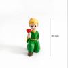 Xiyu nuevo principito material de embalaje para ramo plisado amarillo amor verde papel de tinta florería papel de embalaje para flores hecho a mano