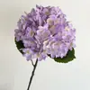 Rama Única Hortensia Grande Anna 256 Piezas Hortensia Grande Flor de Boda Pared de Flores de Boda Flor de Seda Accesorios de Fotografía Decoración Flor Falsa Flor Artificial