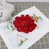 Cabeza de hortensia flor artificial flor de seda flor falsa decoración de pared con material de flor fábrica de flores para bodas flor artificial al por mayor