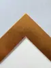 Porta-Retrato de Papelão com Revestimento Interno para Montagem de Guache, Esboço, Caligrafia e Pinturas, Porta-Retrato de Papel Branco 8 Aberturas para Emoldurar e Exposição em Galerias de Arte