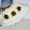 Sombrero de pescador de pelo de conejo sombrero relleno otoño e invierno para niños frío de nieve cálido sombrero de león despierto sombrero de cubo cara pequeña linda femenina