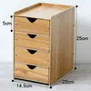Caja de Almacenamiento para Escritorio de Oficina Gabinete de Almacenamiento de Madera Tipo Cajón Estante de Almacenamiento para Oficina Suministros Archivo Caja Organizadora Varios