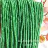 Cuentas de ábaco de 4 mm de diámetro, cuentas tipo platillo volante de jade sintético, accesorios para joyería DIY, cuentas sueltas semiacabadas, venta al por mayor