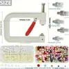 Máquina Portátil Manual de Fijación de Perlas de Alta Venta, Herramienta para Ensartar Perlas sin Perforar, Máquina Manual para Fijar Perlas, Accesorios para Joyería en Stock