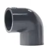 PVC Gris Oscuro Accesorios Industriales para Tuberías Accesorios para Tuberías de Agua Codo Tes Tapón Recto Doble Unión Válvula de Bola Válvula de Pie 9