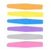 Tiras para Polimento de Unhas e Manicure, Tiras Esfoliantes de Esponja, Lixas Especiais para Polimento de Unhas, Tiras para Manicure e Lixamento de Mãos, Conjunto de Ferramentas de Lixa
