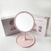 Espejo de Maquillaje LED con Lámpara de Escritorio Celebridad de Internet para Mujer Espejo Pequeño Estilo ins Dormitorio Escritorio Portátil Pequeño Espejo de Vestir
