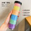 Elástico de cabelo altamente elástico e durável 2026, espessado e reforçado, adequado para rabos de cavalo altos e coques, moderno e versátil, acessório de cabelo popular online