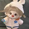 Muñeca de algodón con lunares color castaño Versión SP Muñeca de peluche de 20 cm se puede cambiar para niñas para enviar regalos a novias