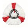 Acessórios Personalizados para Mop Transfronteiriços Peças de Reposição Fibra Ultra Fina Espessada Cabeça de Mop Triângulo Giratório Universal Fábrica de Atacado