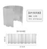 Ventas Directas de Fábrica Alta Calidad Exterior Camping Engrosado Aleación de Aluminio Parabrisas Plegable Portátil Cabeza de Estufa Parabrisas 10 Piezas