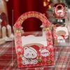 Decoración de pastel simple de Navidad 2024, pegamento suave, muñeco de nieve, vela de estrella de cinco puntas, postre, vestido, decoración, complemento