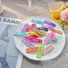 Novo Clipe Colorido de Doce Generoso Clipe Retangular Estilo Y2K Menina Clipe para Franja de Crianças Cabelo Quebrado Clipe Lateral Acessórios de Cabelo Fofos