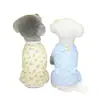 Roupas para cães de estimação Roupas para casa de quatro patas para animais de estimação Roupas para cães de estimação Primavera e Verão 23 Waffle Floral Roupas para casa