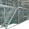 Construcción de Estanterías Estilo Loft Estructura de Plataforma de Acero Estantes de Almacén Diseño de Medición en Sitio Procesamiento de Producción Personalización Fabricante