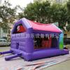 Parque de atracciones inflable al aire libre con castillo travieso de unicornio, cama inflable para niños, instalaciones de entretenimiento al aire libre, cama deslizante