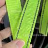 Fornecimento em estoque imitação de nylon reflexivo ponto de salto padrão de contas de correia cor de correia 2cm1,5cm de espessura correia para animais de estimação
