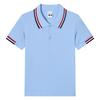 Camiseta Infantil Camiseta Branca Camisa Polo Infantil Meninos e Meninas Uniformes Brancos para Ensino Fundamental e Médio Uniformes de Jardim de Infância