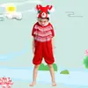 Disfraces de Rendimiento Infantil Disfraces de Animales Dinosaurio Tigre Perro Rana Ratón Oso Cerdo Rosa Jardín de Infancia 1 de Junio Metabo Niños