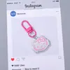 Llavero Colgante de Cuentas de Aleación KT Estilo Dulce Y2K para Niña, DIY, Lindo para Mochila Escolar, Souvenir Cultural y Creativo, Accesorios al por Mayor