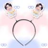 Puyixing Diadema Tridimensional de Resorte Horquilla Concierto Apoyo Periférico Imágenes