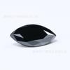 Wuzhou Gemstone Marquise Moissanita Preta em Forma de Folha de Formato Especial Moissanita Preta Pedra Solta com Certificado Gra e Caneta de Diamante